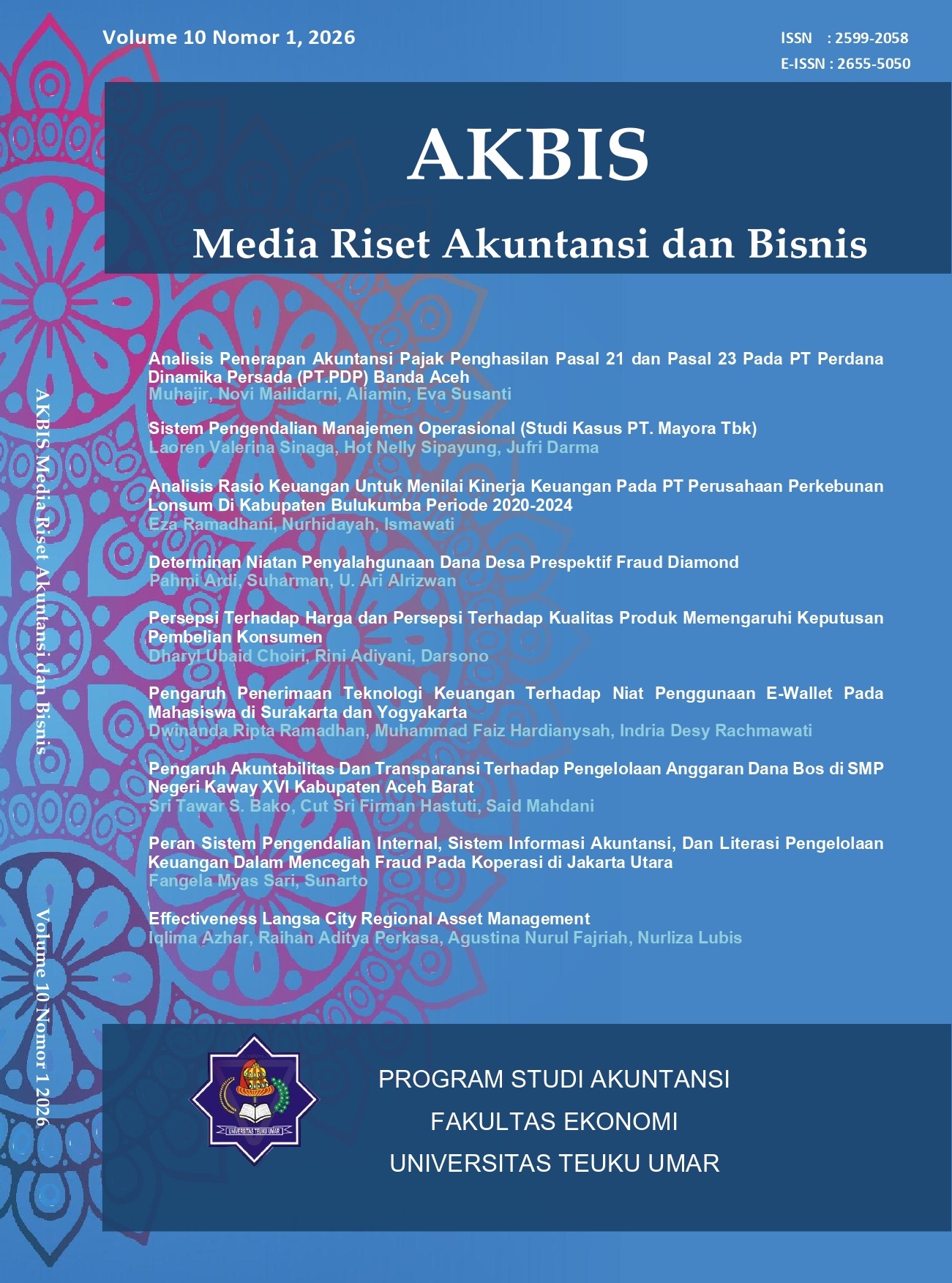 Cover Page